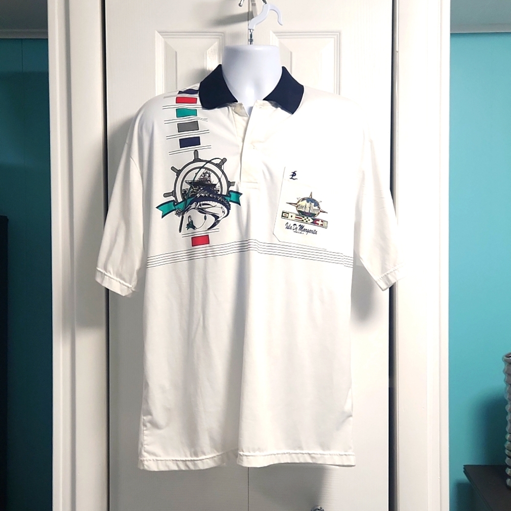 Men's Pierre Laurent SS Polo Shirt Sailing XXL